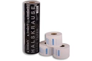 FEMMAS Kimbey - Collare per parrucchiere, 1 asta, 5 rotoli da 100 fogli