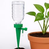 Vios Store Plant Irrigation Apparatus, Adjustable Faucet, Water Chamber, Sturdy Plastic, Easy Installation, Garden and Potted Plants