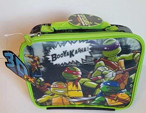 Preisvergleich Produktbild Nickelodeon Ninja Turtles 3D Soft Zipper Lunchbox