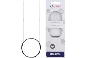 KnitPro Nova Metal - Ferri Circolari Fissi, 50 cm 2 mm