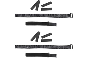 F Fityle 2 Pares De Botas Altas hasta Mujer Correa Antideslizante Invisible Holding Loose Belt 41.8cm