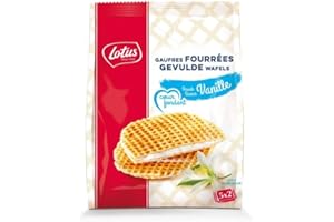 EPICERIE SUCRÉE LOTUS - Gaufres Coeur Fondant Vanille 310G - Lot De 4 - Vendu Par Lot