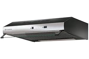 FABER TCH04 SS16A 741 - Cappa Aspirante 60 cm Sottopensile da Cucina ad Incasso, Aspirante Esterna o in Ricircolo con Filtro Cappe Faber a Carboni Attivi