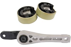 Flynsu Engine Mounting Set Compatible with 8P1 8P7 8PA 1K1 1K5 1K0199855AE 1K0199868Q 1K0199867Q