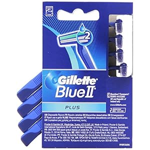 Gillette - Blue II Plus Disposable Razors (Pack of 4) - Image 4