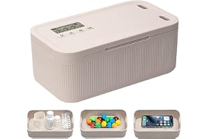RNPKZ Tidslåslåslåslåslåslåslås, säker tidslåslås, låslåda med timer, alkohol eller andra oönskade frestningar, mobiltelefonfängelse för arbete och barn