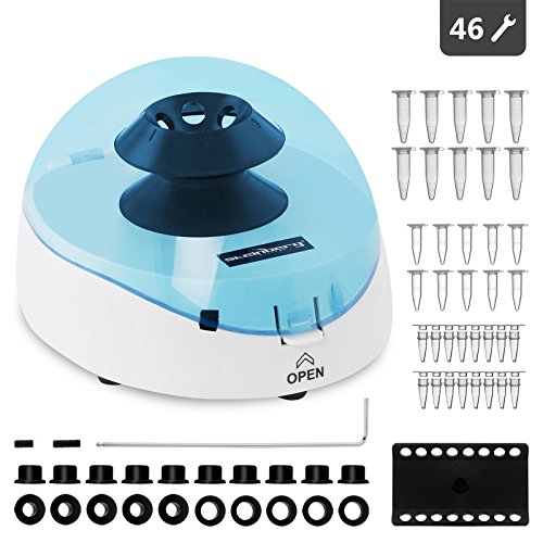 Steinberg Centrifugeuse Laboratoire Professionnelle Électrique Médicale SBS-MZ-4000/6-1.5 (16x0,5ml, RCF 700g, ensemble complets / 2 rotors, optimal pour micro-tubes)