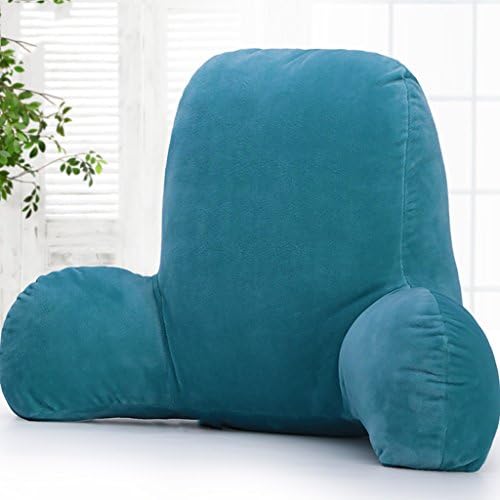 XWG Cushions / Office Waist Pads /  Memory Foam  Pillow / Sleep Waist Pillow / Car Waist Cushions/ Car Waist Pillow/ Car Waist Pad / Waist Pillow /pregnant Women Lumbar Par / Chair Pillow / Sofa Bedside Pillow / Sleep Pillow ( Color : Peacock Green , Size : 65*40*26cm )