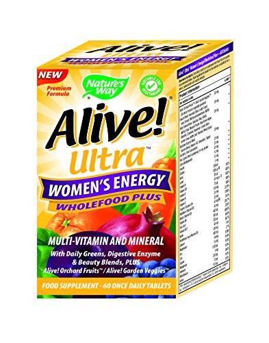 Nature's Way ALIVE! Ultra Women's Energy Wholefood Plus 60 Tablets