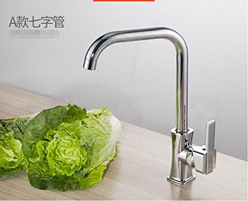 Kitchen wash basin basin stainless steel copper space aluminum alloy hot and cold water faucet