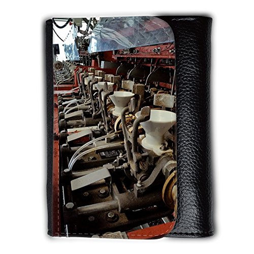 Preisvergleich Produktbild Portemonnaie Geldbörse Brieftasche / / M00153754 Schäler Maschine Cannery Metall Alt / / Medium Size Wallet