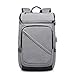 Produktbild Männer - Mode - Umhängetasche Männlichen Multi - Funktions - Freizeit - Tasche Einfach Student Rucksack Usb - Schnittstelle(Gray)