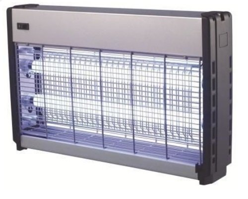 Insektenvernichter Insektenfalle Fliegenfalle 2 x 20 W Radius ca. 150 m² TÜV-/ CE-geprüft