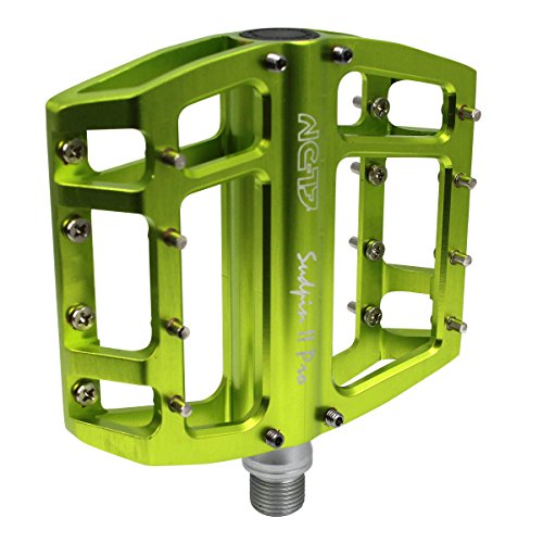 NC-17 Sudpin II Pro Aluminium Plattform Pedale / Fahrrad Pedale MTB / Mountainbike Pedal / BMX Pedal / zwei Kugellager + Cr-Mo Achse / inkl. Ersatzpins - 3