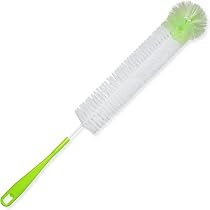 LiKee Long Bottle Cleaning Brush 18'' Extra Long x 2.17'' Extra ...