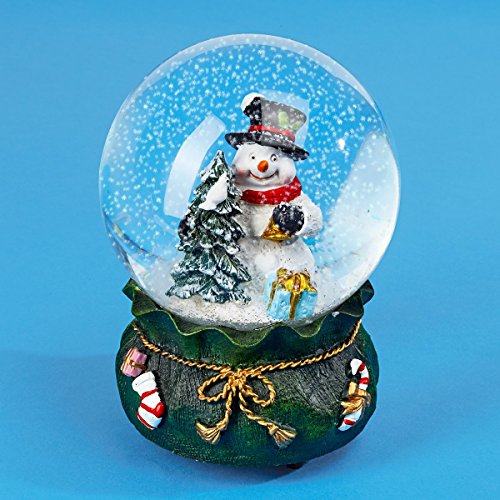 Preisvergleich Produktbild Schneekugel-Spieluhr "Schneemann"