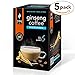 Produktbild Löslicher Ginseng-Kaffee - zuckerfrei - 5 Packungen x 10 Beutel (50 Beutel, 50 Tassen)