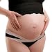 Intimate Portal Women Under the Bump Maternity Lace Knickers 3-Pk Purple Black Beige XL