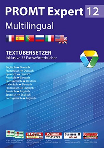 Preisvergleich Produktbild PROMT Expert 12 Multilingual (PROMT Übersetzungssoftware)