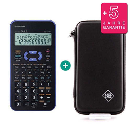 Preisvergleich Produktbild SHARP EL-531XH Violett + Schutztasche + Erweiterte Garantie