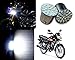 Auto Pearl - Premium Quality High Brightness 22 SMD White LED Bike Front Indicator Bulb Turn Signal Light Set of 2 Pcs. For - Honda CD 110 Dream RS.249.00