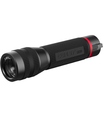 Coast G55R 1000 Lumen USB-C Rechargeable Flashlight - Pure Beam Focus LED