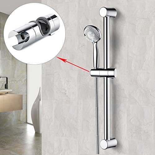 Ezeso 18–25 mm Verstellbar Brausehalter ABS Ersatz Handbrause Halterung Duschstange Head Slider Bar Klemme Badezimmer Halter - 9