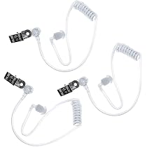 MECCANIXITY Ear Piece Headset Earpiece Agent Secret Earpiece Costume