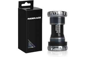 Feegow Rodamiento de bolas de cerámica BB52 para bicicleta de 68 a 73 mm para piezas de bicicleta Shimano