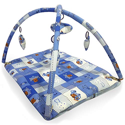 Cuna plegable recién nacida con cochecito de mosquitero Cuna plegable recién nacida Red de escudo de insecto transpirable, Cuna de bebé plegable de viaje, Mosquitera para bebés (azul) Por Khandekar