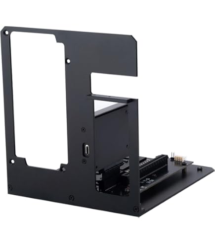 Bewinner per Dock Thunderbolt 3/4 GPU, Docking Station per Scheda Grafica Esterna per Laptop, Supporto ATX, SFX per Alimentatori Flex, con Staffe SFX e ATX