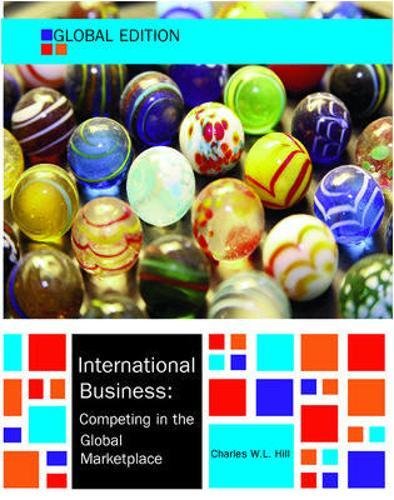 International business: competing in the global market place