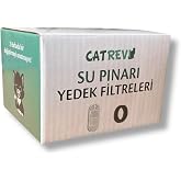 Catrevi Paslanmaz &Ccedil;elik Su Pınarı i&ccedil;in 4 Adet Premium Filtre Su Pınarımızla Uyumlu