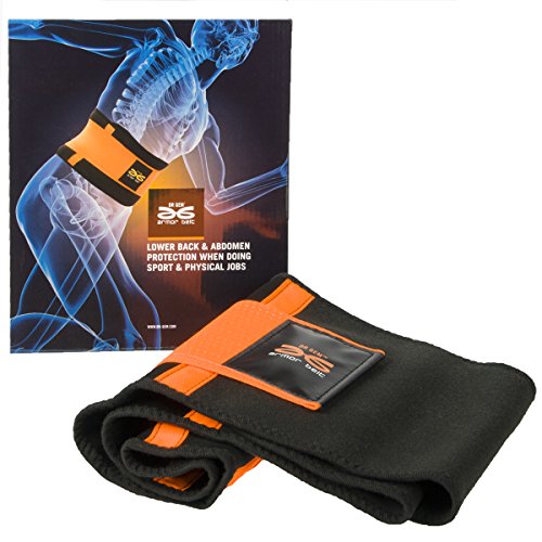 Armor Belt Sport-Gürtel Rückenstütze mit orthopädischer Wirkung Rückenbandage S-XL