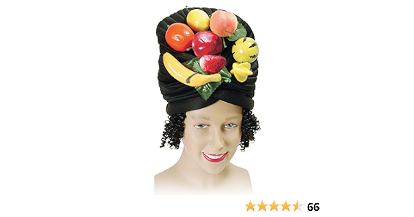 Bristol Novelty- Cappello di Frutta e Capelli, Multicolore, Taglia Unica,  BH387 : Amazon.it: Abbigliamento