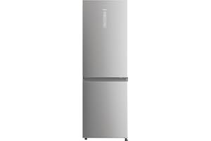Haier 2D 60 Series 5 Pro HDPW5618CNPK - Frigorífico Combi, WIFI, Botellero, Funciones inteligentes, 352L, My Zone, Cajón Humidity Zone, Total No Frost, Ancho 59,5cm, Motor Inverter, Luz LED, Inox