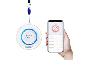 SINGCALL Tuya WiFi Smart SOS-Notrufknopf für Senioren, Kinder, Persönlicher Alarm für ältere Patienten, Blaue Notruftaste, mi