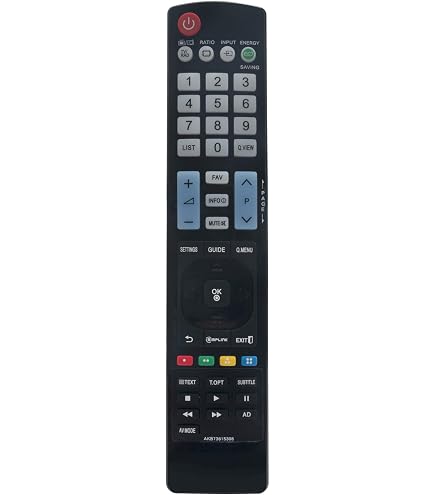 Télécommande Neuve Pour TV LG 42PA4500 - Réf. AKB73655802 - Compatible Avec Plusieurs Modèles