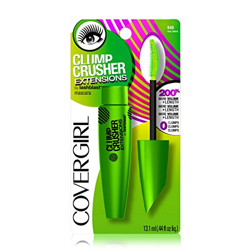 CoverGirl 840 Clump Crusher Extensions Lashblast Mascara, Very Black, 44 Fluid Ounce