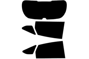 PSSC WINDOW FILM PSSC Pre Cut Rear Car Window Films fits for Ford Focus 5 Door Hatchback 2011 to 2016 20% Dark Tint