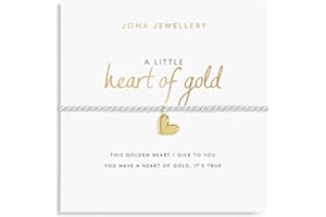 Joma Jewellery a Little Heart of Gold Beaded Stretch Bracelet