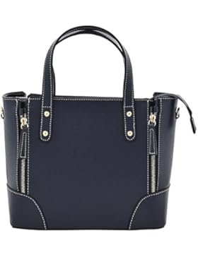 ADA Henkeltaschen Handtasche Italienische Tasche Echtes Leder Made in Italy