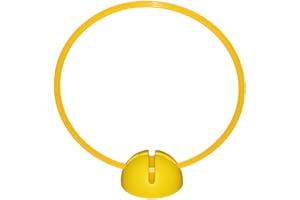 BOJE SPORT Agility Sport pour Chiens - Socle Multi-Fonctions remplissable avec Cerceau Ø ca. 40 cm, Couleur: Jaune - 1x xsR40y