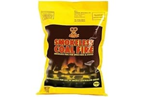 GALLEON FIREPALCES Smokeless Coal Fire for Stoves, Open Fires and Campfires 10kg or 20kg Bag (20Kg)