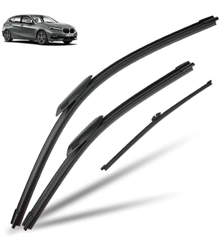 Spazzole Tergicristallo Anteriori Per BMW X1 F48 (2015-2022) – 26+16, Gomma Naturale
