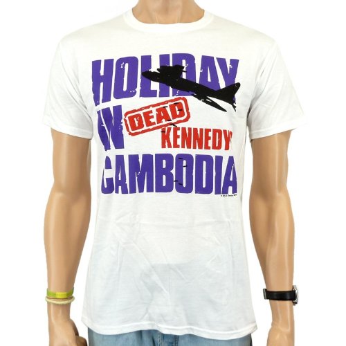 Dead Kennedys – CAMBO Dia Band T Shirt – White