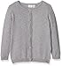 NAME IT Mädchen Strickjacke Nitvamina Knit Card Nmt Noos Grau (Grey Melange), 110