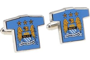 Manchester City Football Club Shirt Cufflinks