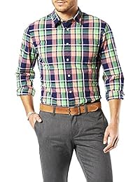 Dockers Laundered Fitted LS Damian Medieval Blue