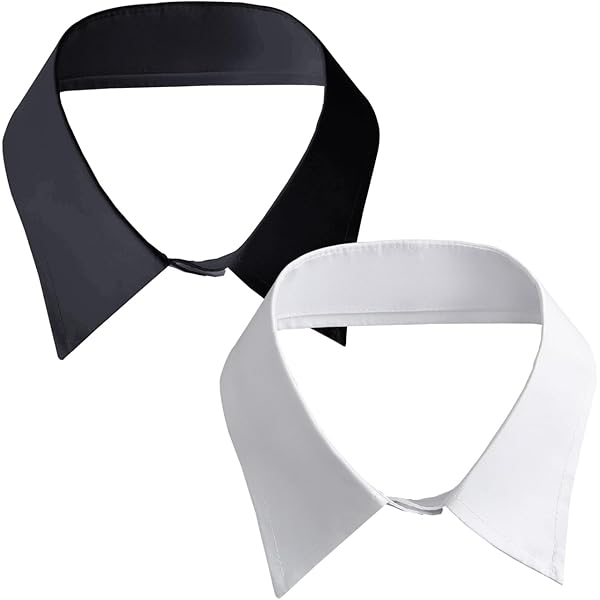 Polsini Finti Moda Jeorywoet Colletto Finto Bianco Con Polsini